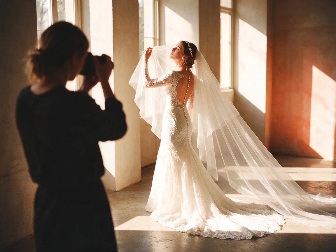 A bridal wardrobe for your shoots